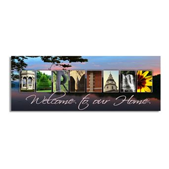 Personal-Prints "Maryland - State Welcome" Block Mount Wall Art