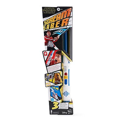 Star Wars Scream Saber Lightsaber Electronic Roleplay Toy by Hasbro 