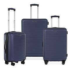 Safe Travel Luggage Set Of 2 Pieces - Navy Blue