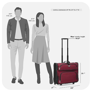 Travel Select Amsterdam Business Rolling Garment Bag