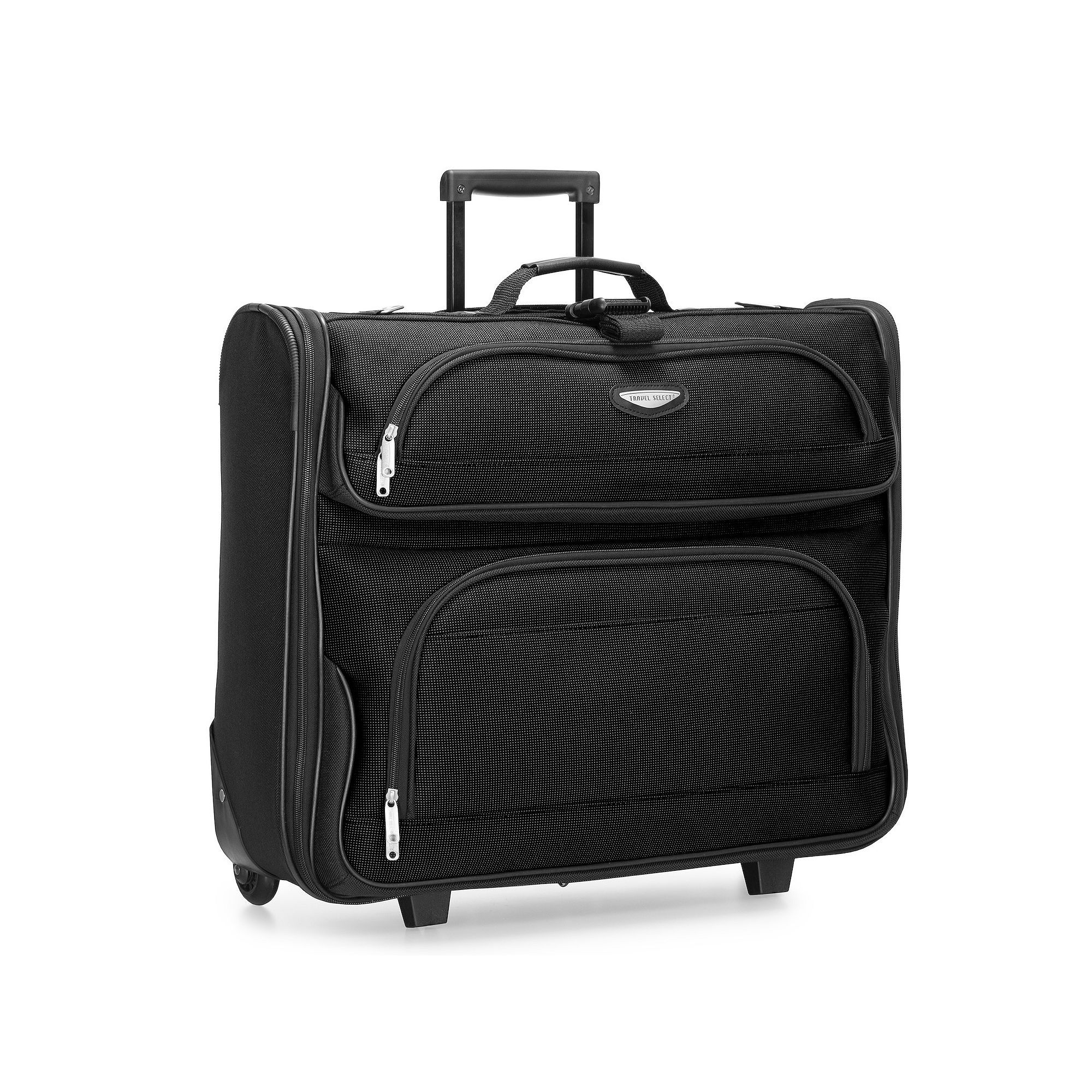 Travel Select Amsterdam Business Rolling Garment Bag, Black