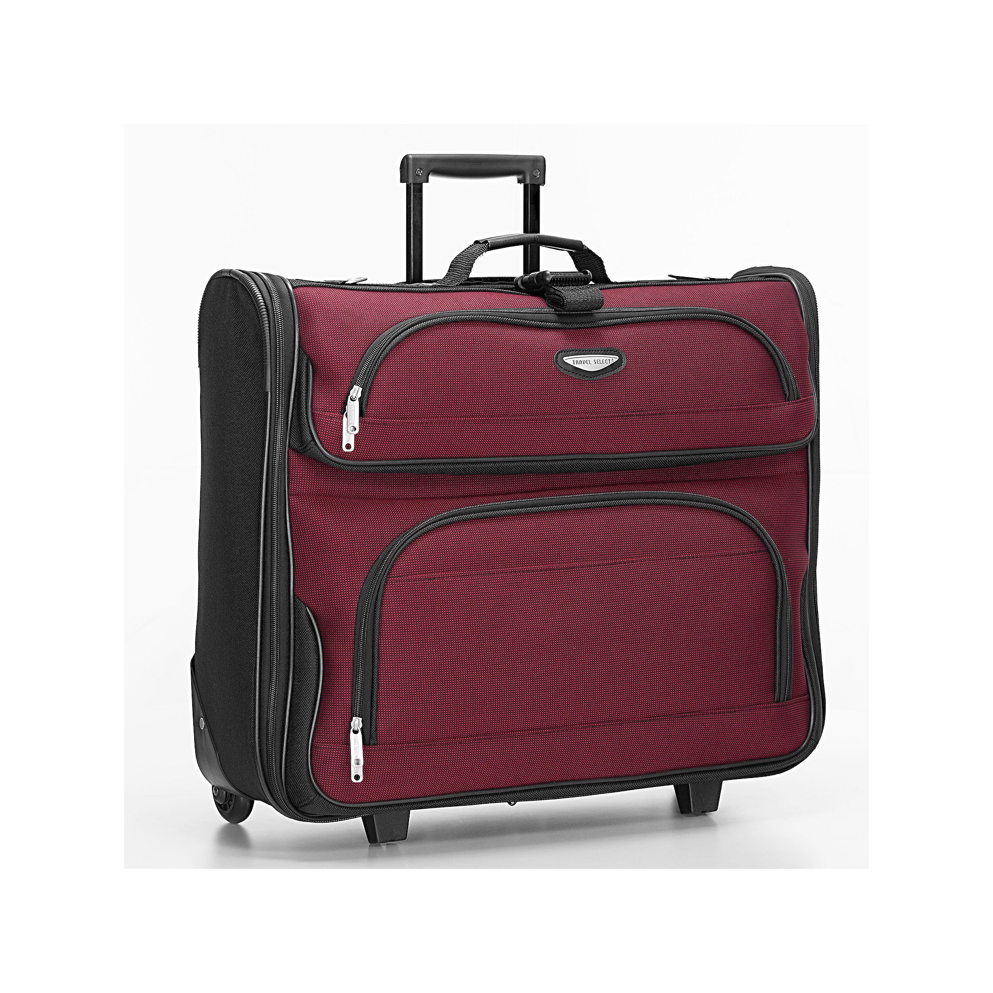 Travel Select Amsterdam Business Rolling Garment Bag, Red