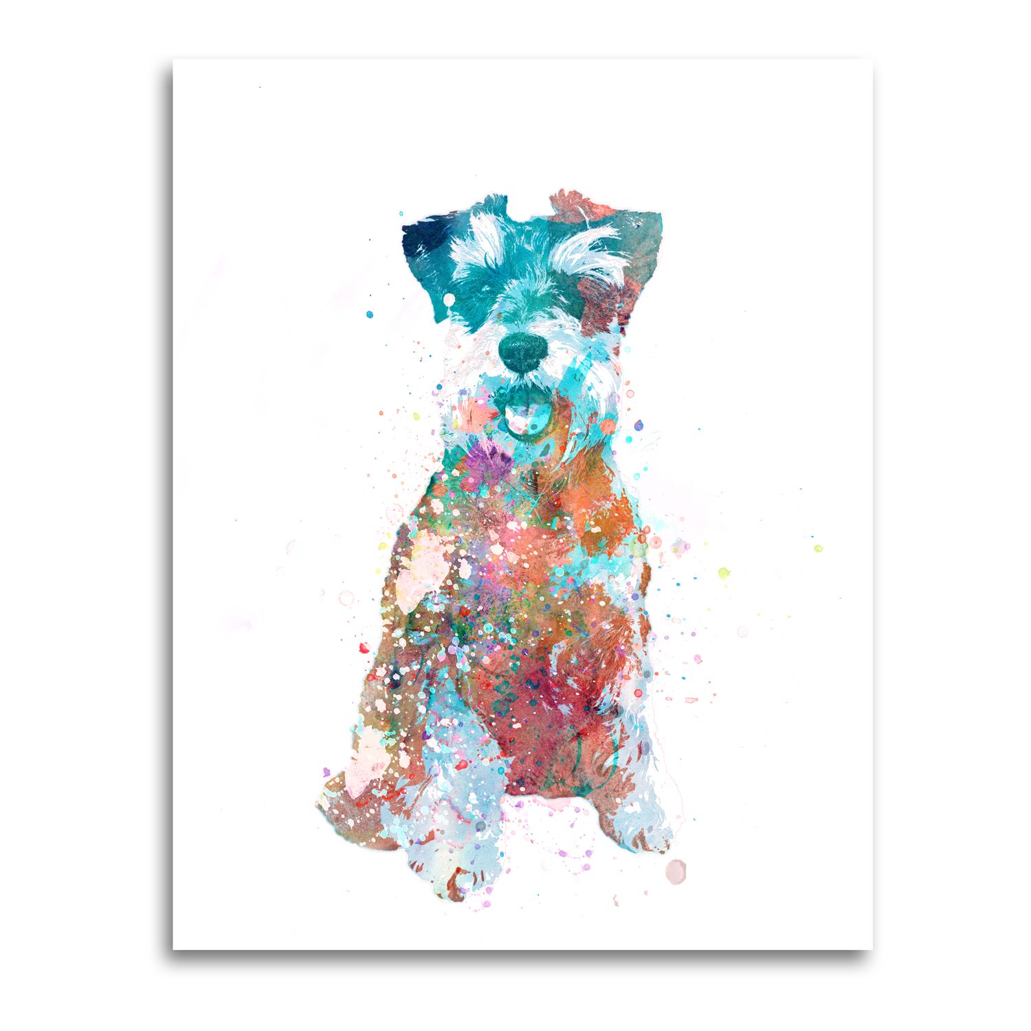 schnauzer wall art