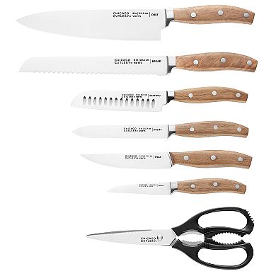 Chicago Cutlery Signature Edge Walnut 13-pc. Knife Block Set