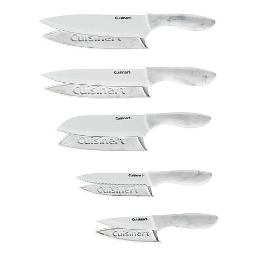 Cuisinart® Advantage 10pc. CeramicCoated Faux Marble Knife Set