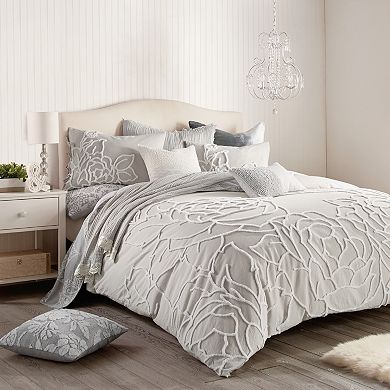 Peri Chenille Rose Comforter Set