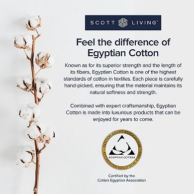 Scott Living Ultra Soft Egyptian Cotton Washcloth