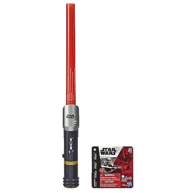 Star Wars Lightsaber Academy Level 1 Red Lightsaber Toy by Hasbro
