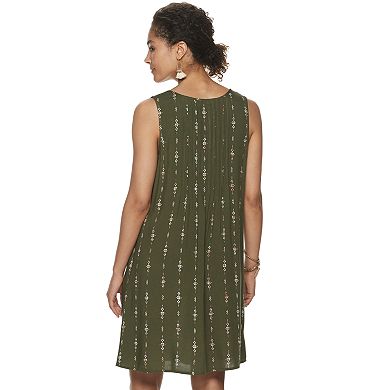 Women's Sonoma Goods For Life® Pintuck Sleeveless Dress