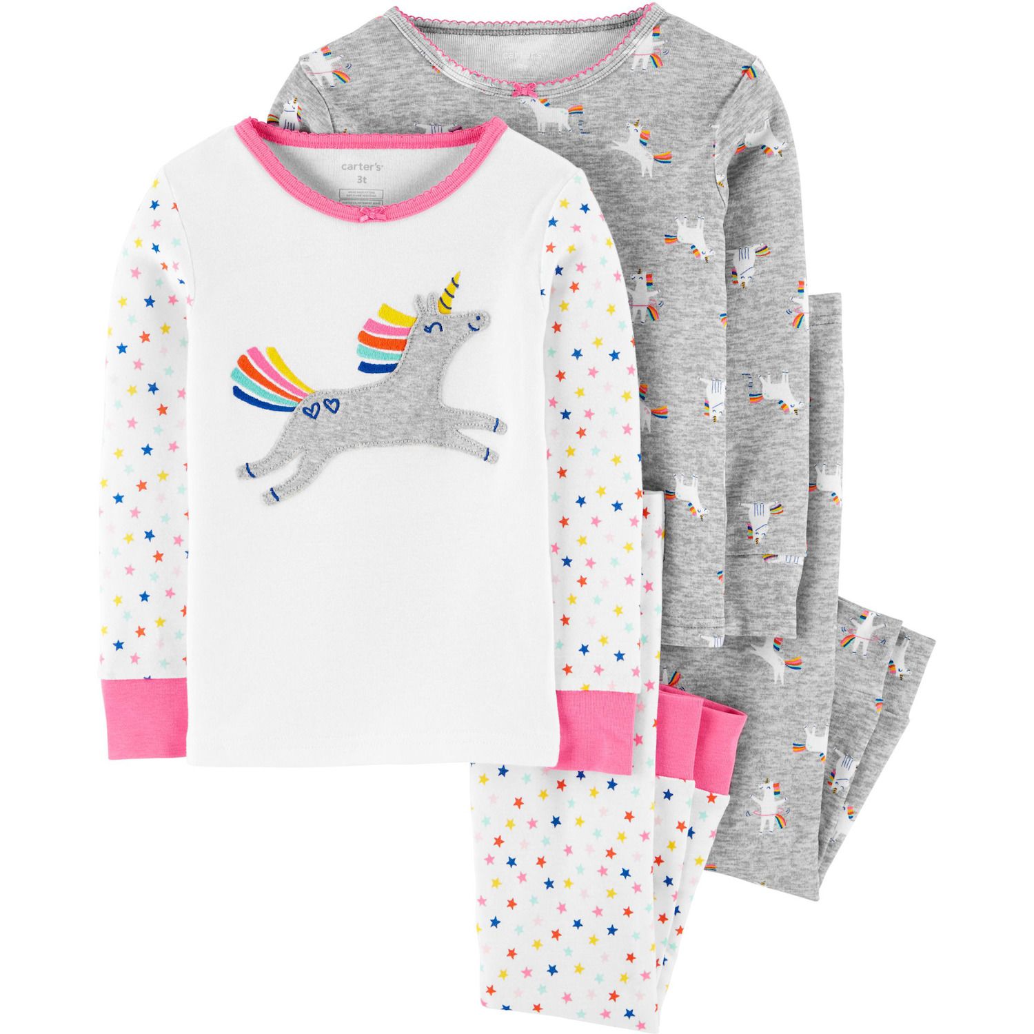 carters baby girl pajamas