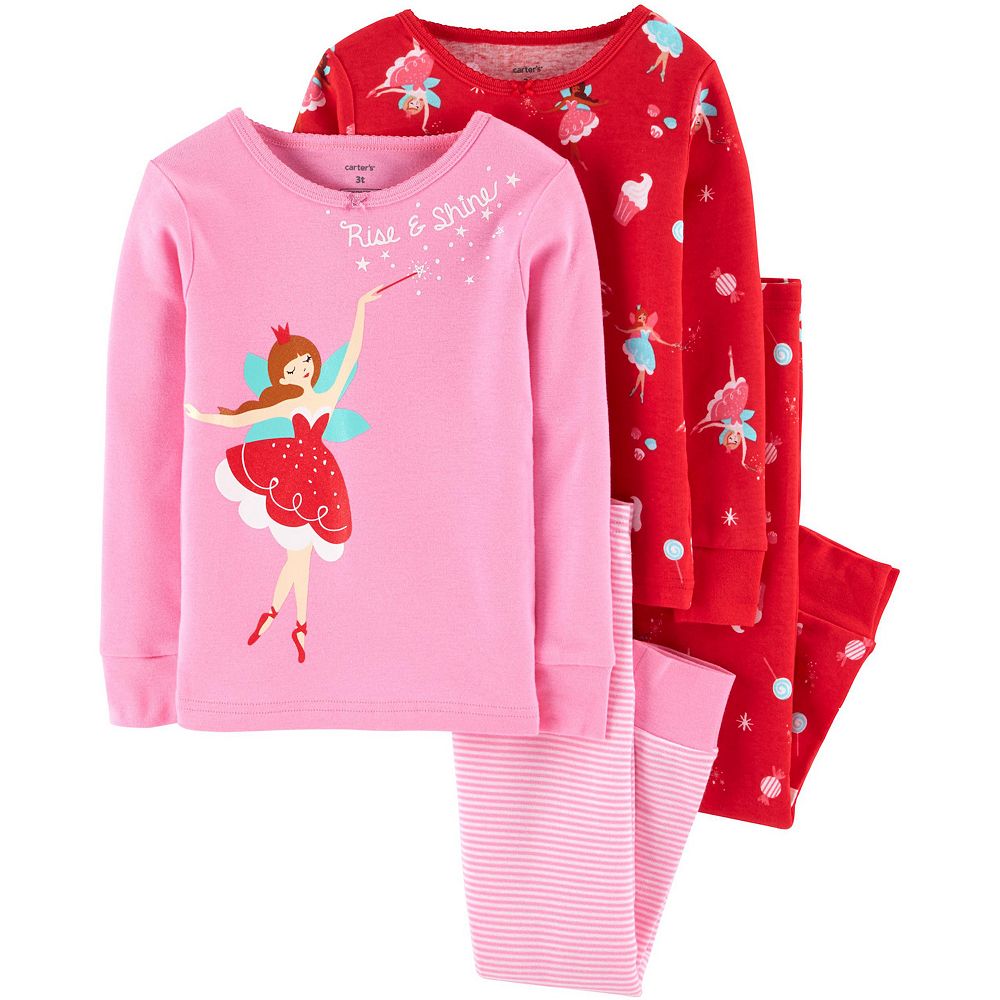 Baby and Kids Pajama Nightsuit Set- Fairy Princess