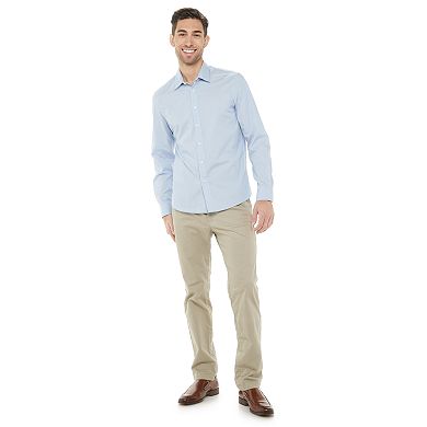 Men's Apt. 9® Regular-Fit Solid No-Iron Button-Down Shirt