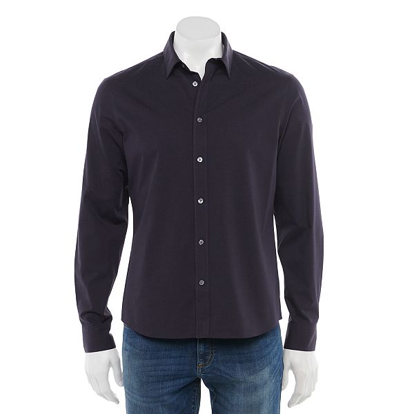 Men's Apt. 9® RegularFit Solid NoIron ButtonDown Shirt