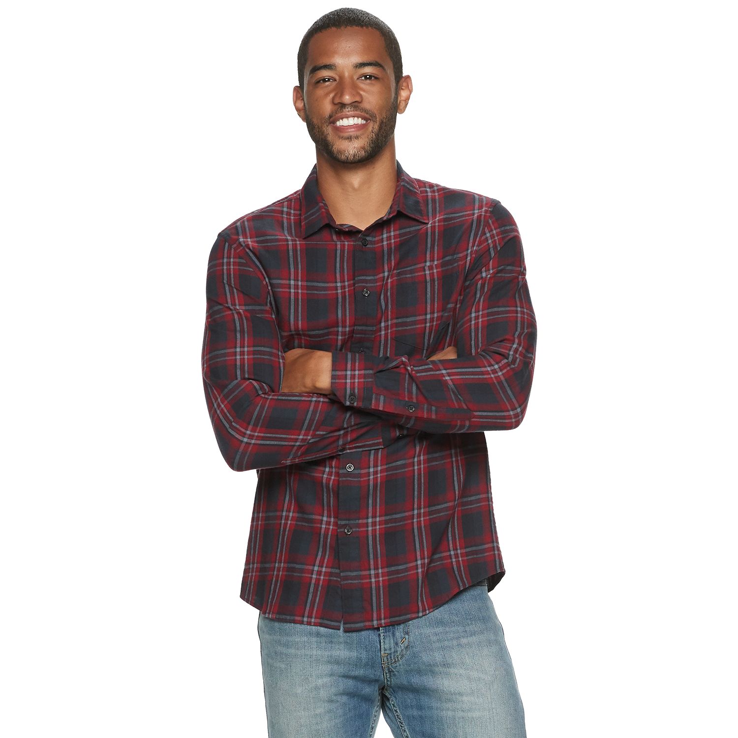 levi mens flannel shirts