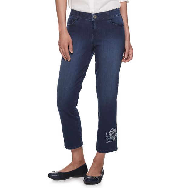 Dana buchman denim on sale capris