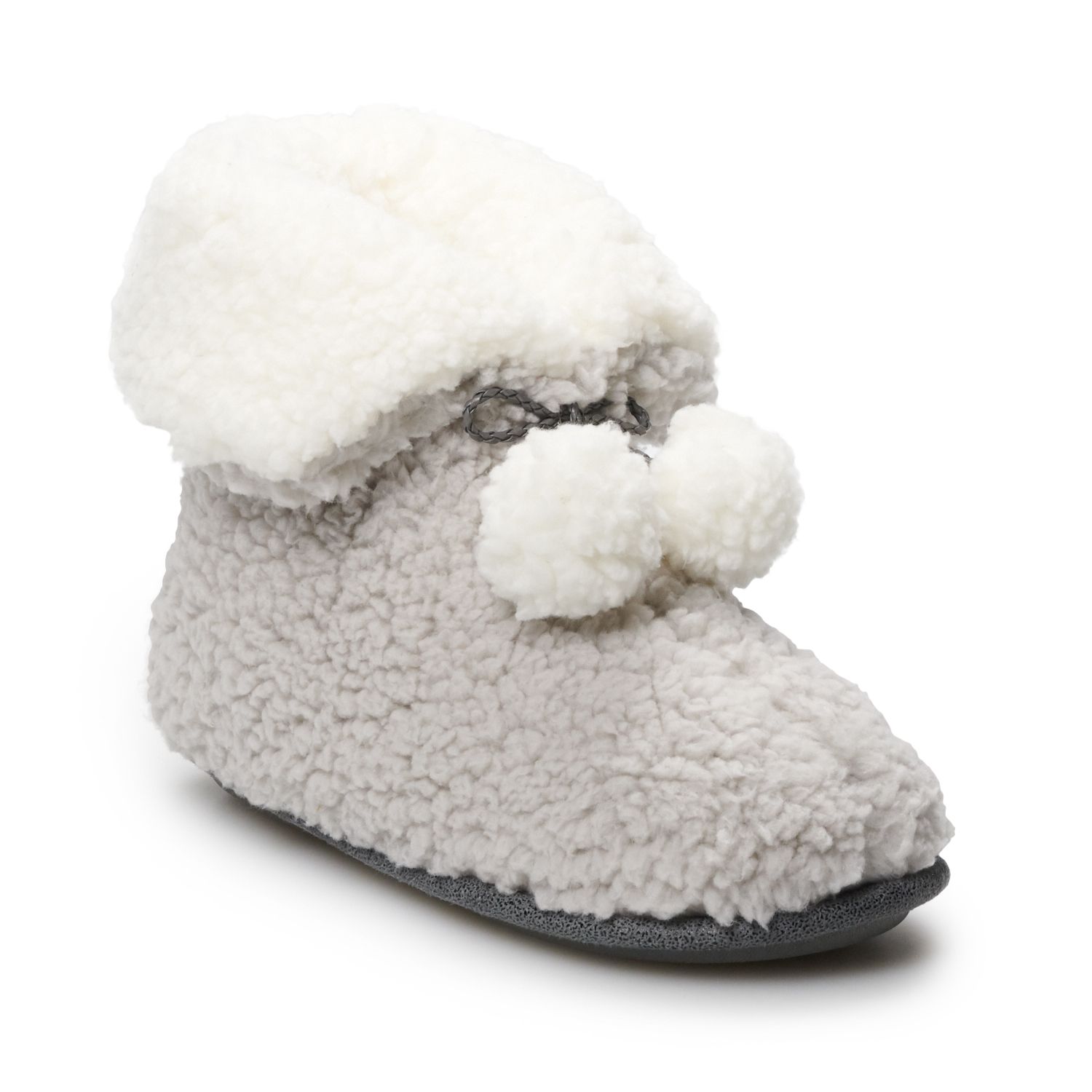 Cozy Sherpa Ankle Bootie Slippers