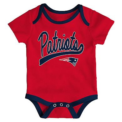 Baby NFL New England Patriots Champ Bodysuit 3-Pack