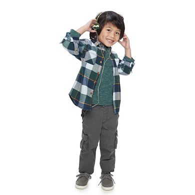 Boys 4-12 Sonoma Goods For Life™ Raglan Henley Top