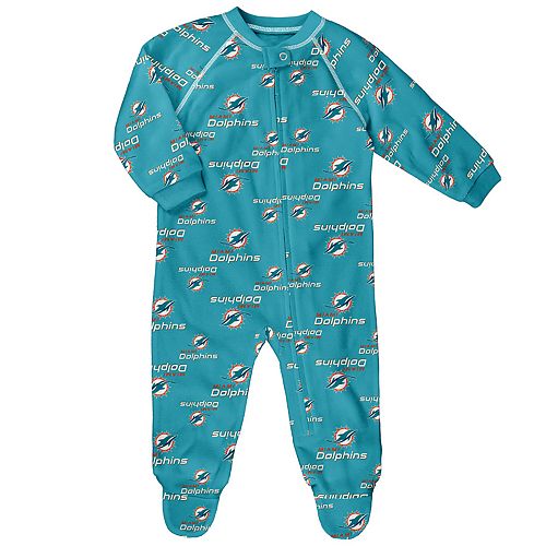 Boys Girls Neutral Nfl Miami Dolphins Baby Team Name