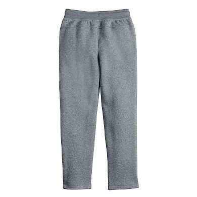 Boys 4-12 Sonoma Goods For Life® Knee-Seam Open-Leg Fleece Sweatpants