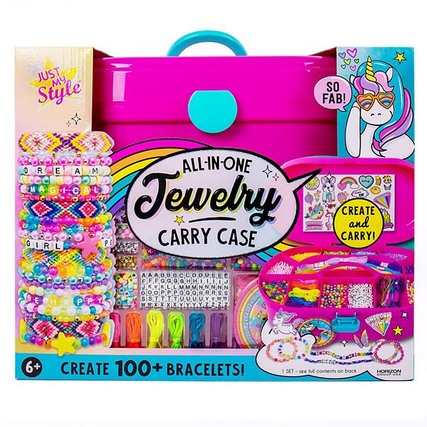 Just My Style 2-in-1 DIY Jewelry Sets, 2 Jewelry-Making Kits All