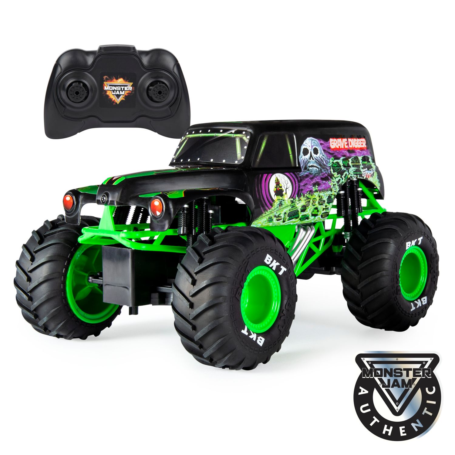 tyco rc batmobile monster truck remote