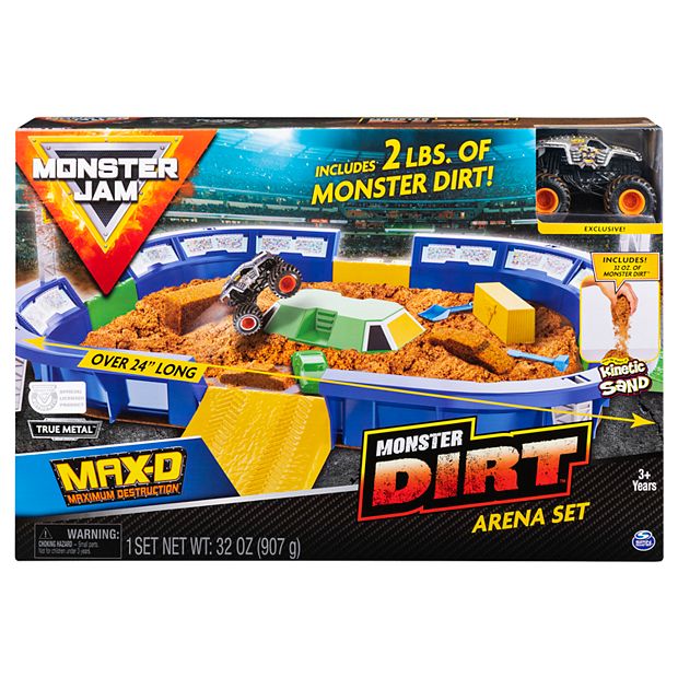 Monster jam best sale kinetic dirt