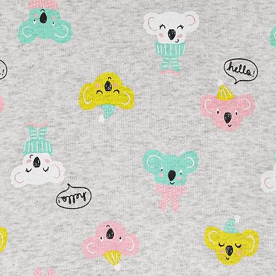 Toddler Girl Carter's 4 Piece Koala's Pajama Set