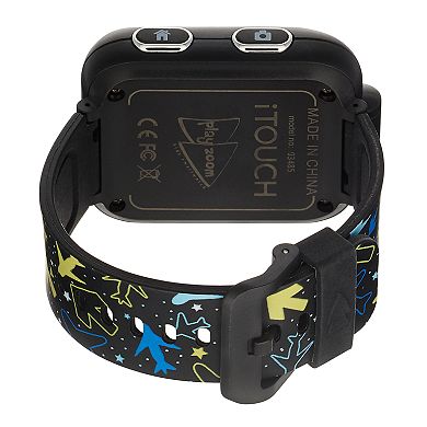 iTouch Playzoom Kids' Airplane Print Band Smartwatch