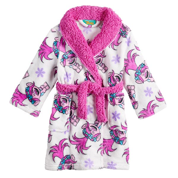 Toddler Girl Dream Works Trolls Poppy Plush Robe