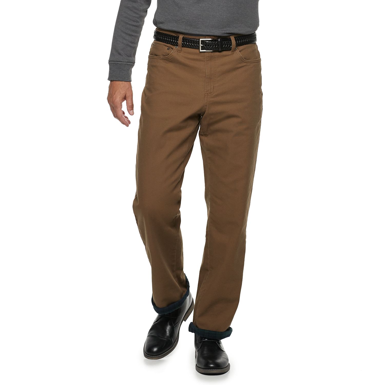 kohls mens lined pants