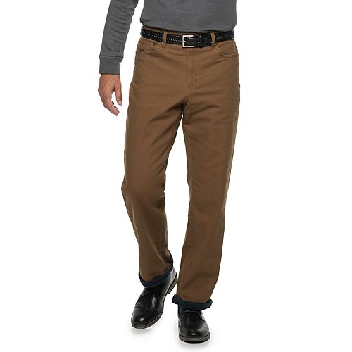 sherpa lined mens pants