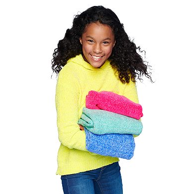 Girls 7-16 & Plus Size SO® Chenille Sweater Hoodie