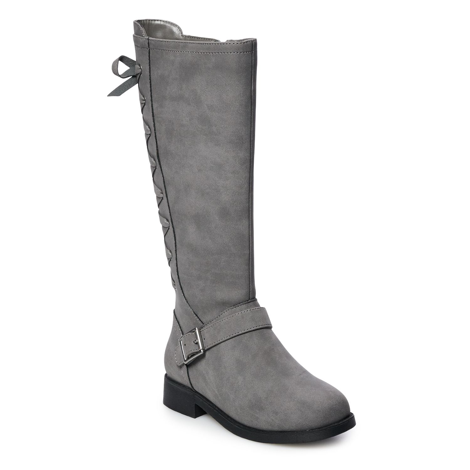 kohls grey boots