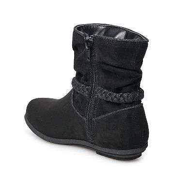 SO® Evelyn Girls' Slouch Boots