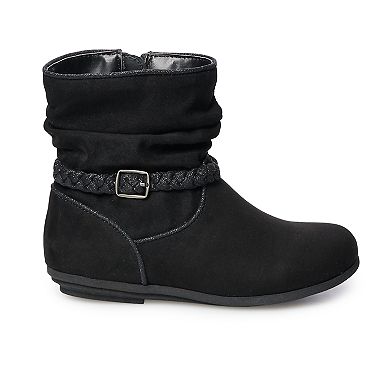 SO® Evelyn Girls' Slouch Boots