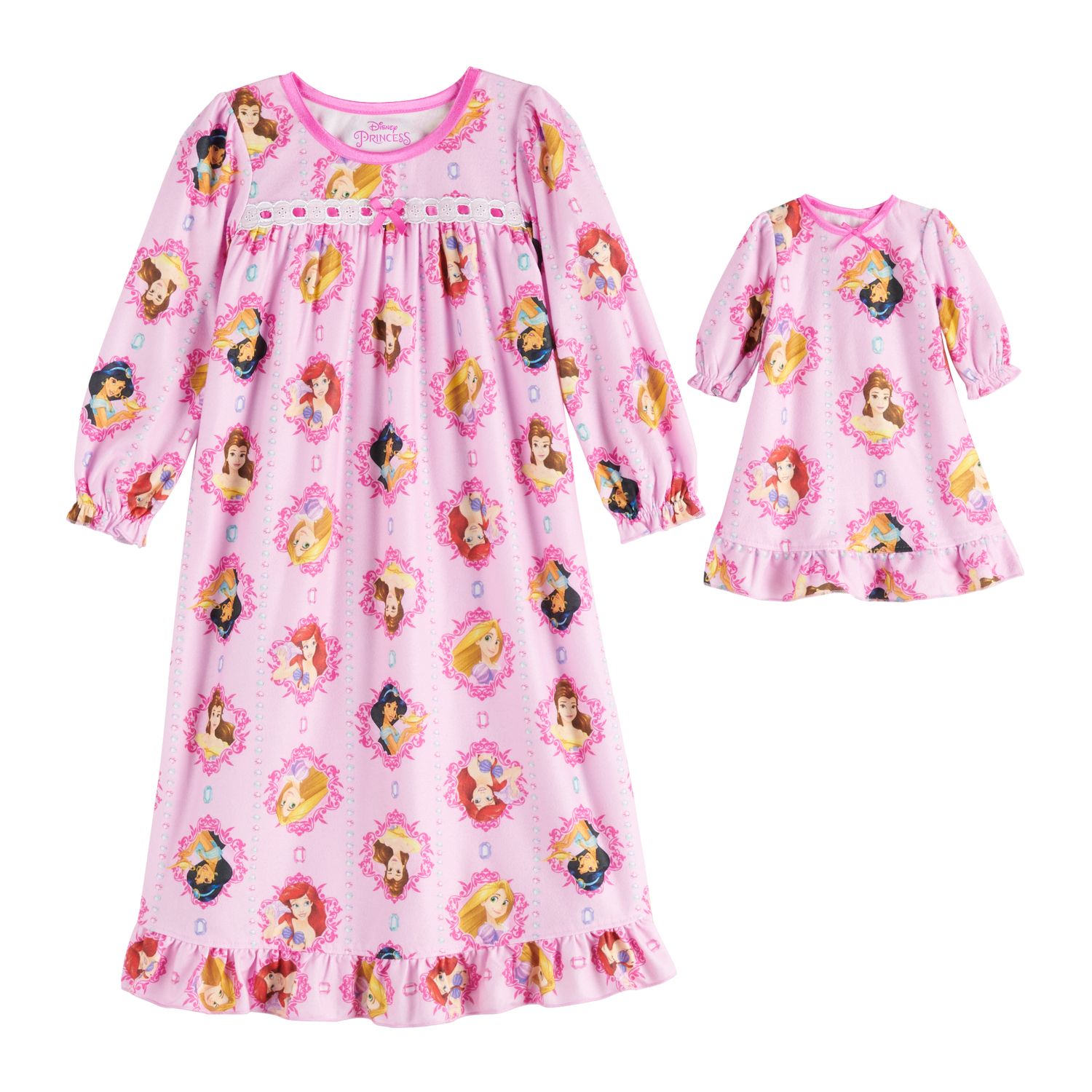 disney princess doll with matching dress