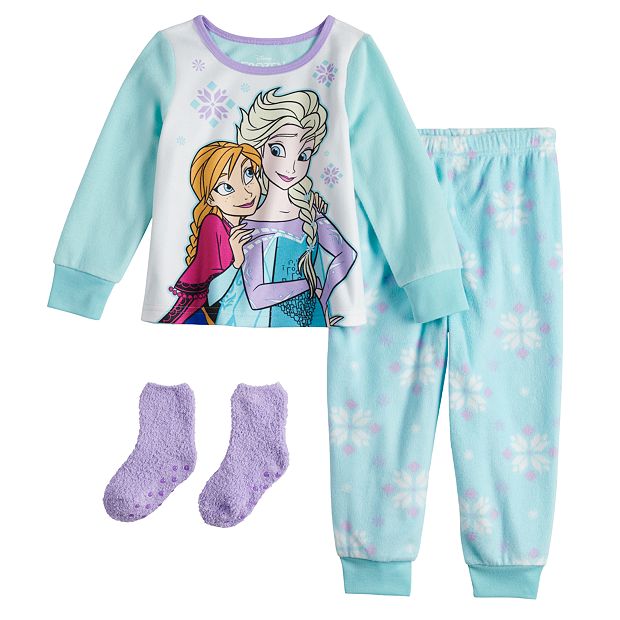 Frozen girls pjs hot sale