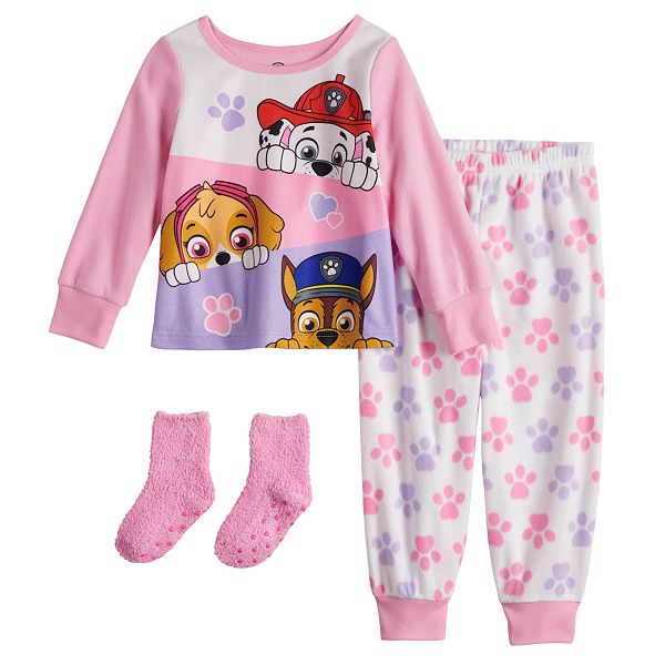 Paw patrol fleece discount pyjamas