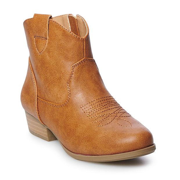 Ladies western outlet ankle boots