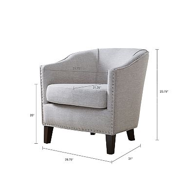 Madison Park Emery Barrel Arm Chair