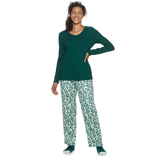 Women's Croft & Barrow® 3-Piece Pajama Set