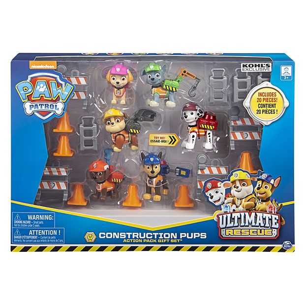 Spin Ultimate Master Construction Patrol Set Paw
