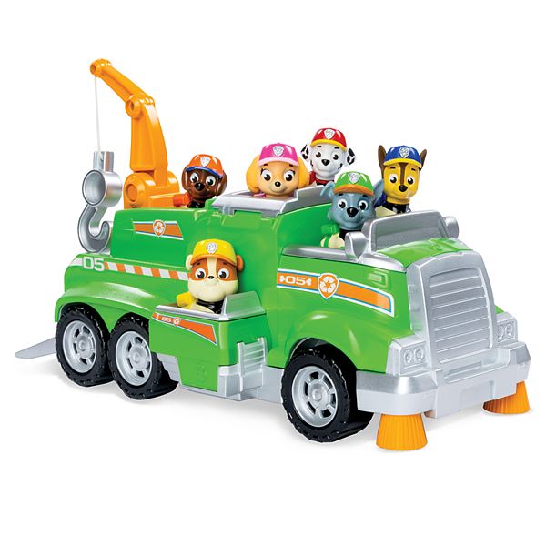 Spin PAW Patrol Rocky's Ultimate Rescue Recycling Truck