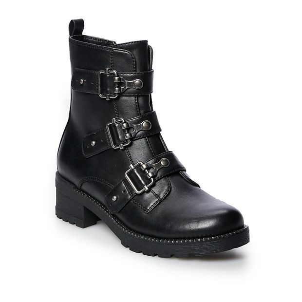 Kohls womens 2024 lace up boots