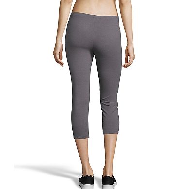 Women's Hanes® Stretch Jersey Capri Leggings