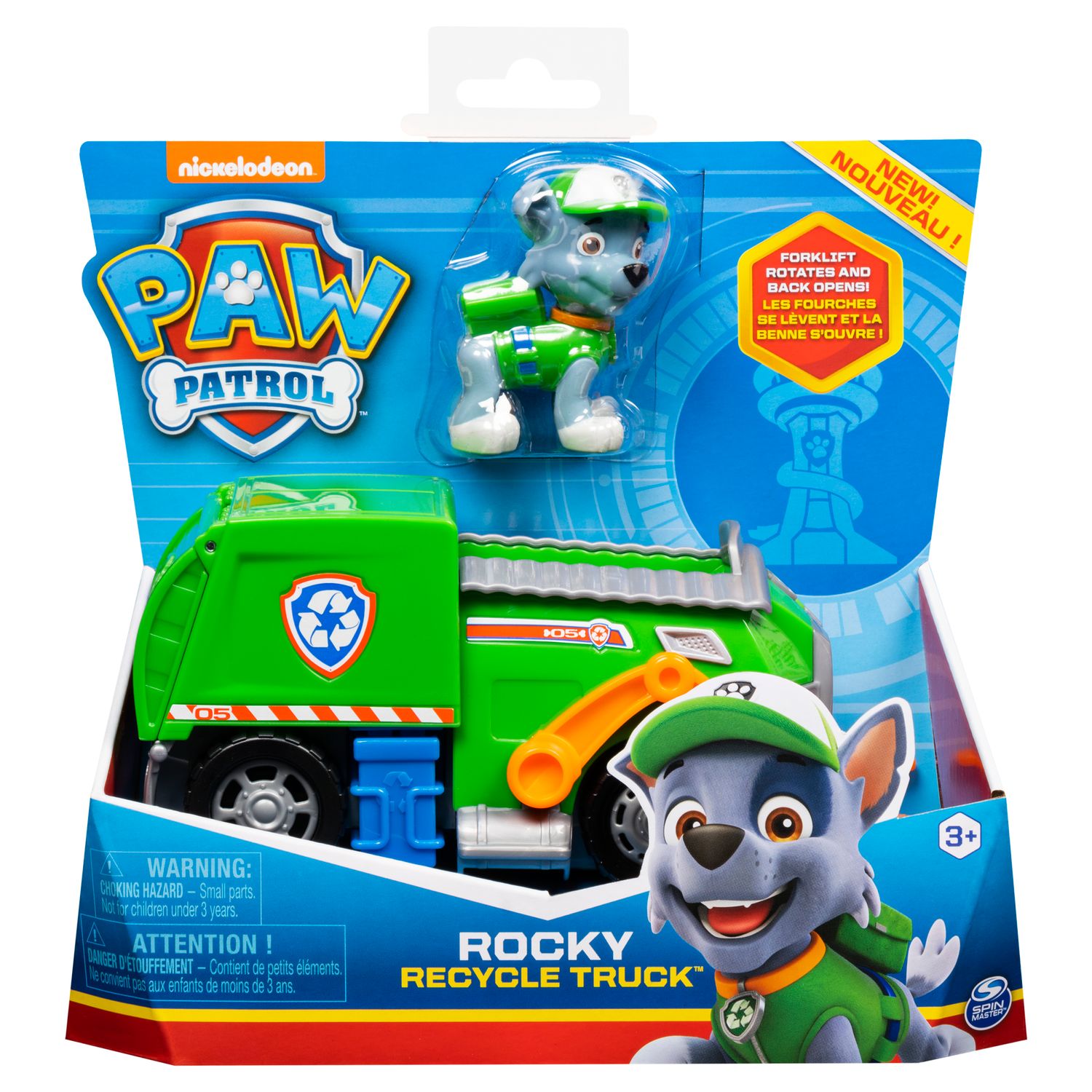 paw patrol ultimate rescue vehicle rocky