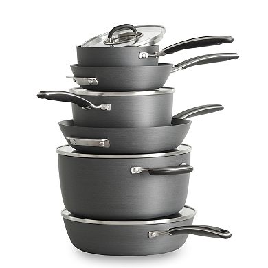 Food Network™ 10-pc. Hard-Anodized Nonstick Cookware Set