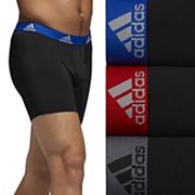 Adidas Performance Stretch Cotton 3-pack boxer brief Blue XL New
