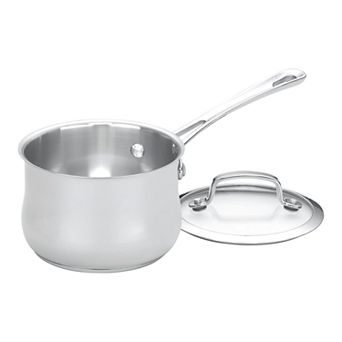 Cuisinart Contour Stainless Steel 1-qt Saucepan